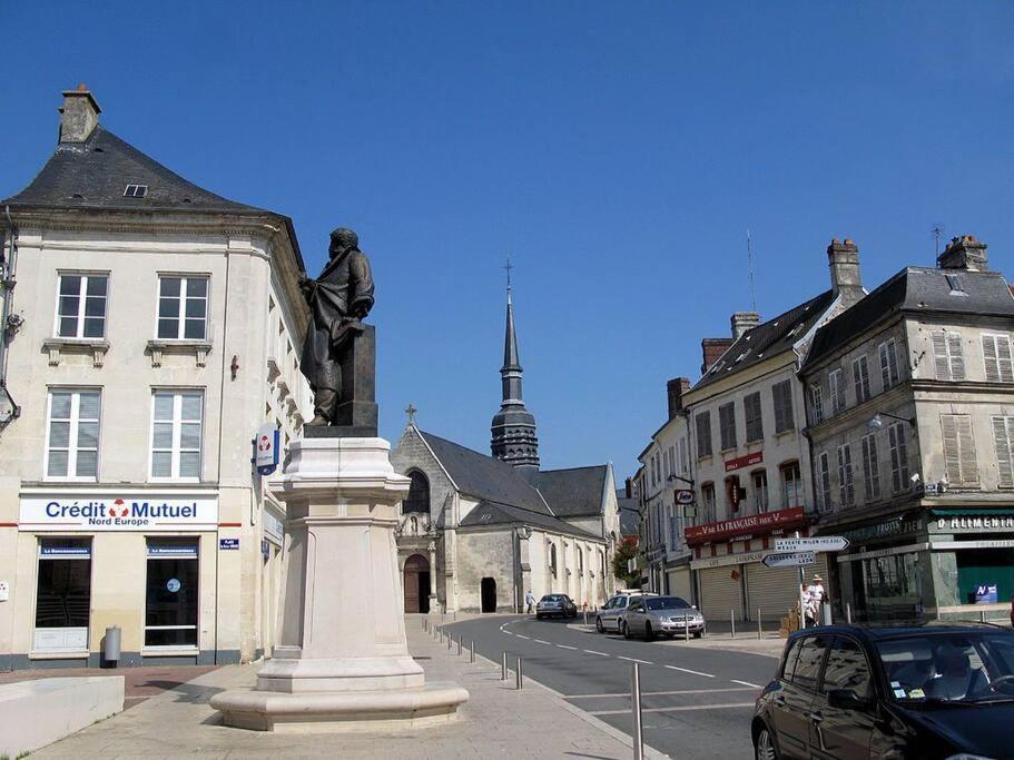 Chez Mily Joli Petit Duplex Plein Centre Villers Cotteret Draps Et Serviettes Fournis Villers-Cotterets (Aisne) Luaran gambar